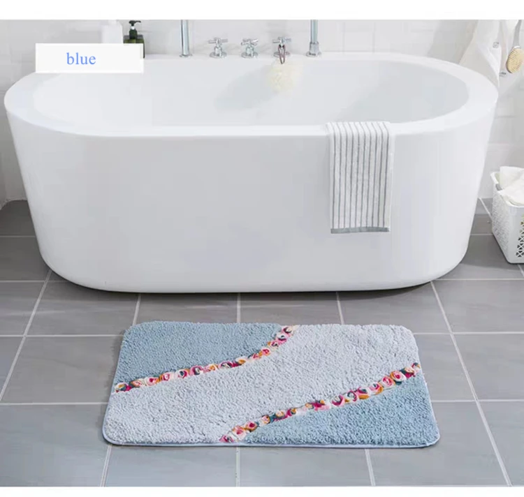 Пасторальный Стиль Коврик для ванной нескользящие напольные коврики для ванной Декор коврик для туалета коврик для душевой комнаты tapete banheiro