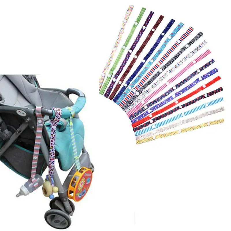 

1pc Colorful Baby Toy Anti-lost Band Fixed Toys Fixed Stroller Accessory Strap Holder Bind Belt Pacifier Clips Baby Safety Leash