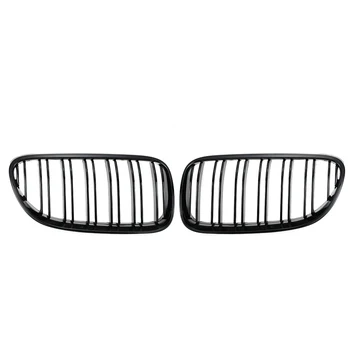 

Dual Line Sport Grill Grille 11-14 LCI facelift for BMW E92 E93 Convertible Coupe 2 Door Gloss Black Left Right Side
