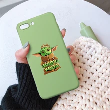 Baby yoda meme милый мягкий силиконовый цветной чехол для телефона, чехол для apple iPhone 6 6s 7 8 Plus X XR XS 11 Pro Max