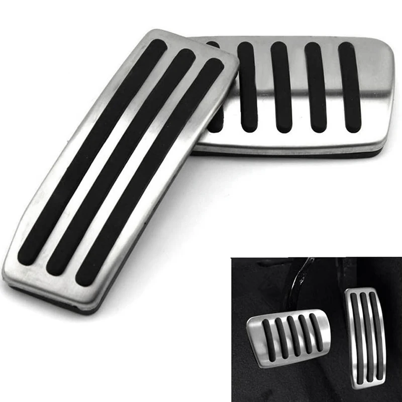 Rubber and Stainless Steel Fuel Car Brake Pedal For Cadillac SRX 2010 2011 2012 2013 2014 2015 Accessories car accessories car pedals