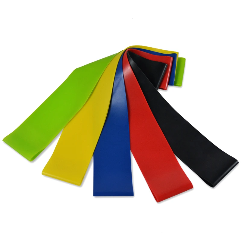 XC Resistance Bands Rubber Bands Latex Yoga Gym Training Athletic Exercise Loops Bands Fitness Workout Equipment Length 600mm (5)