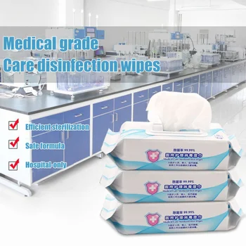 

Pretty Comy 25PCS Alcohol Wet Wipes 70% Isopropyl First Aid Home