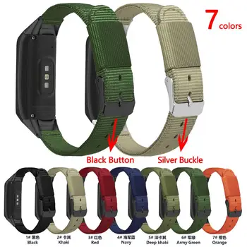 

Nylon Watch Band Strap For Samsung Galaxy Fit SM-R370 Watchband Replacement Wrist Band Sport For Galaxy Fit R370 Straps