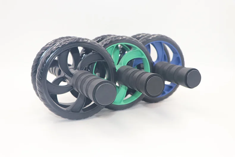 14.5cm Anti-skid Multi-functional AB Wheel Double-wheel Abdominal Muscle Wheel Silent AB Wheel Household Fitness Equipment