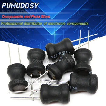 

100PCS Unshielded Wirewound DIP power Inductor 0810(8*10mm) 2.2uH 3.3uH 4.7uH 10uH 22uH 33uH 47uH 68uH 100uH I-shaped inductance