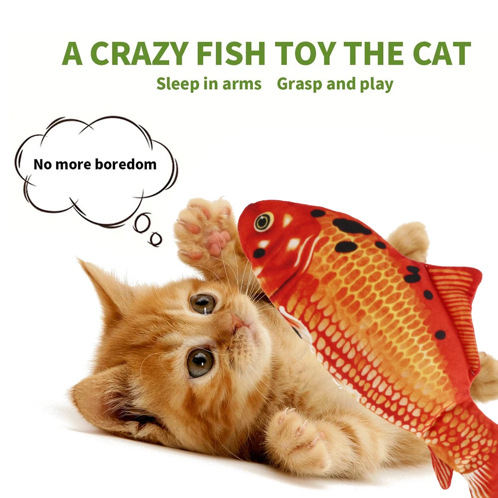 Cat Toy Plush 3D Interactive Electronic