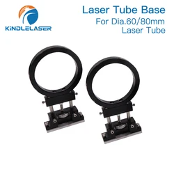 Kindle Laser – Support de Tube Laser Co2 en métal, diamètre de montage 60/80mm pour Machine de découpe et gravure Laser 