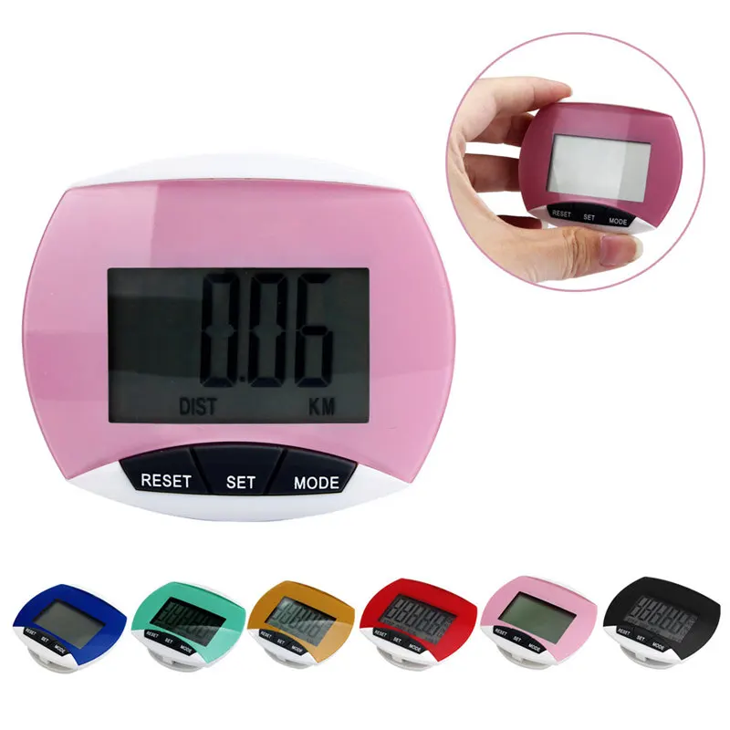 6 Color Electronic Waterproof LCD Run Step Pedometer Walking distance Calorie Counter New 7 | Спорт и развлечения
