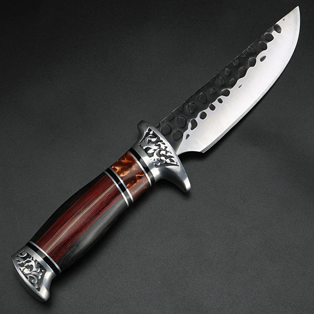 XUAN FENG высокопрочный стальной складной нож, тактический армейский нож для самообороны, ручной Кованый короткий нож, инструмент для повседневного использования