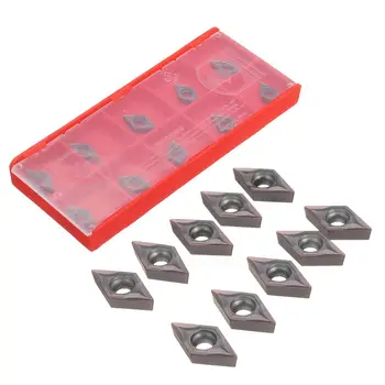 

1 Set Of Lathe Grooving Tool Holder Cut-Off + 10pcs DCMT0702 Carbide Inserts