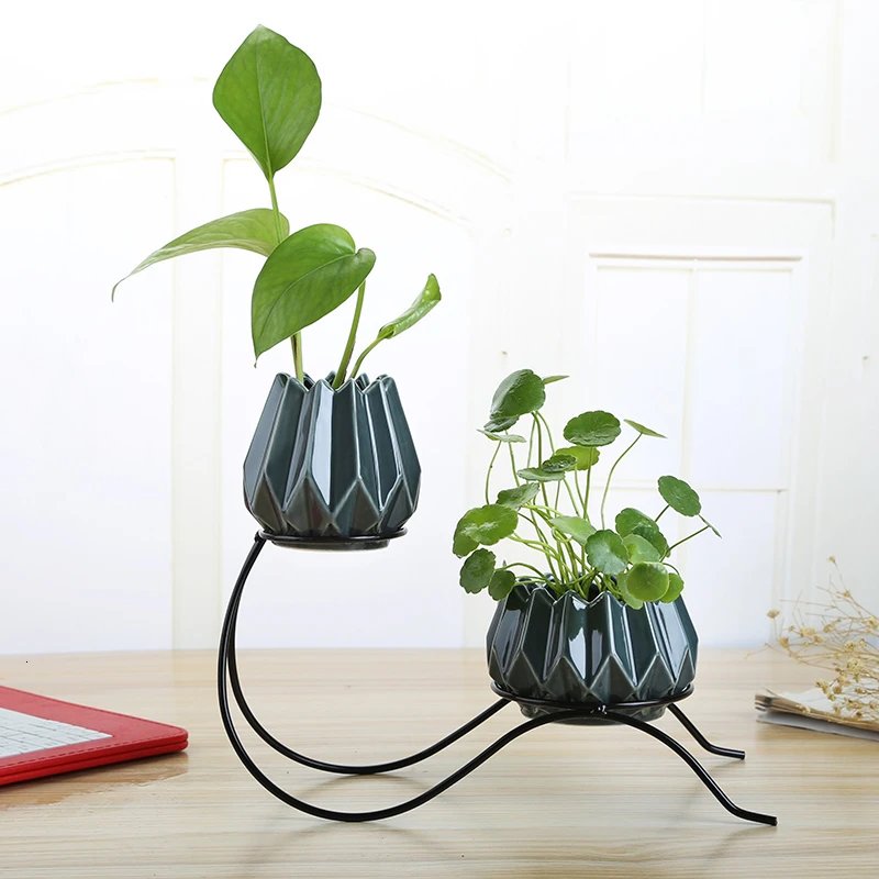 Flowerpot Originality Ceramics Hydroponics Vase A Living Room Television Cabinet Decorate Ornament Can Store Up Water Small
