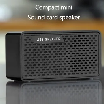 

Mini Music Speaker Simple USB Powered Plug-and-play Portable Loudspeaker Subwoofer For Laptop Computer Phone