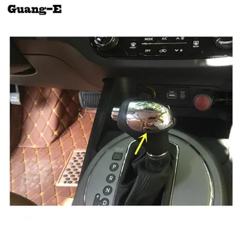 

Car Cover Stick Chrome ABS Shift Knob Control Top Lamp Frame Trim Hoods Moulding For Kia Sorento L 2015 2016 2017