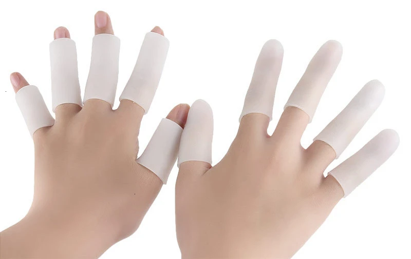 5 шт. = 1 набор силиконовых защитных пленок для пальцев, противоскользящее покрытие, защита пальцев, облегчение боли, удаление омертвевшей кожи