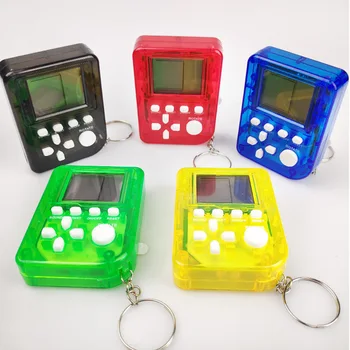

Classic Tetris Game Key Chain Key Ring Holder Car Keychain Pendant Jewelry for Women Men Unique mini keyring