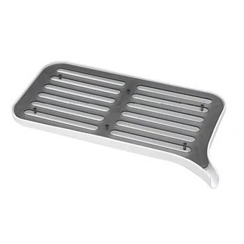 

Bathroom Drain Rack With Tray Detachable Easy Clean Double Layers Tableware Sink Caddy Fruit Vegetable Countertop Home Kitchen