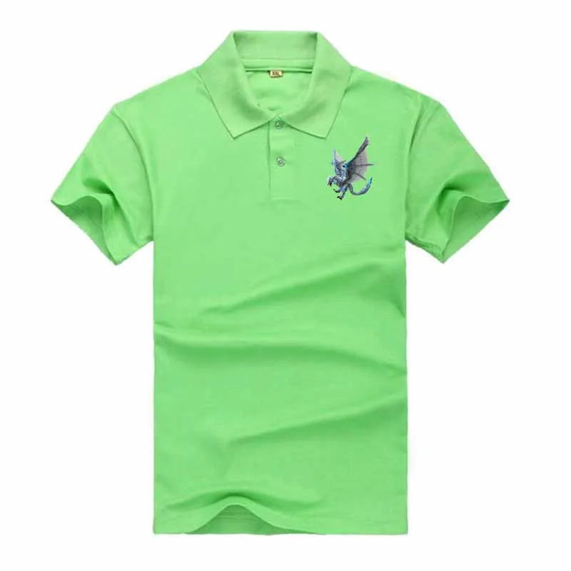 Men's Polo Shirt Color dragon pattern printing masculina Shirt Cotton Short Sleeve shirt Brands jerseys Summer Sportsjerseysgolf Men's Polo Shirt Color dragon pattern printing masculina Shirt Cotton Short Sleeve shirt Brands jerseys Summer Sportsjerseysgolf