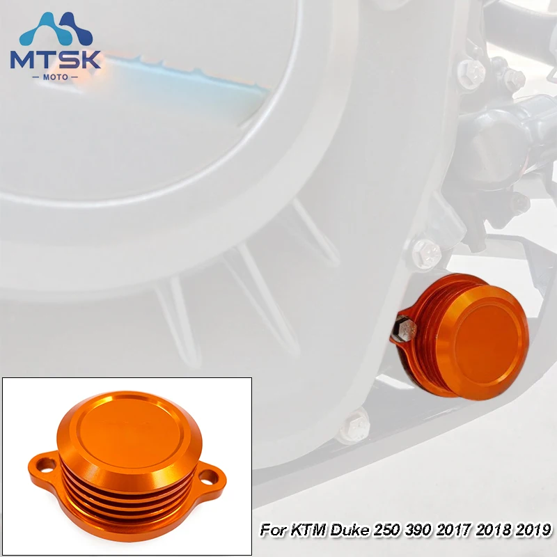 Крышка алюминиевого фильтра статора двигателя CNC для KTM Duke 250 390 2017 2018 2019|Накладки и