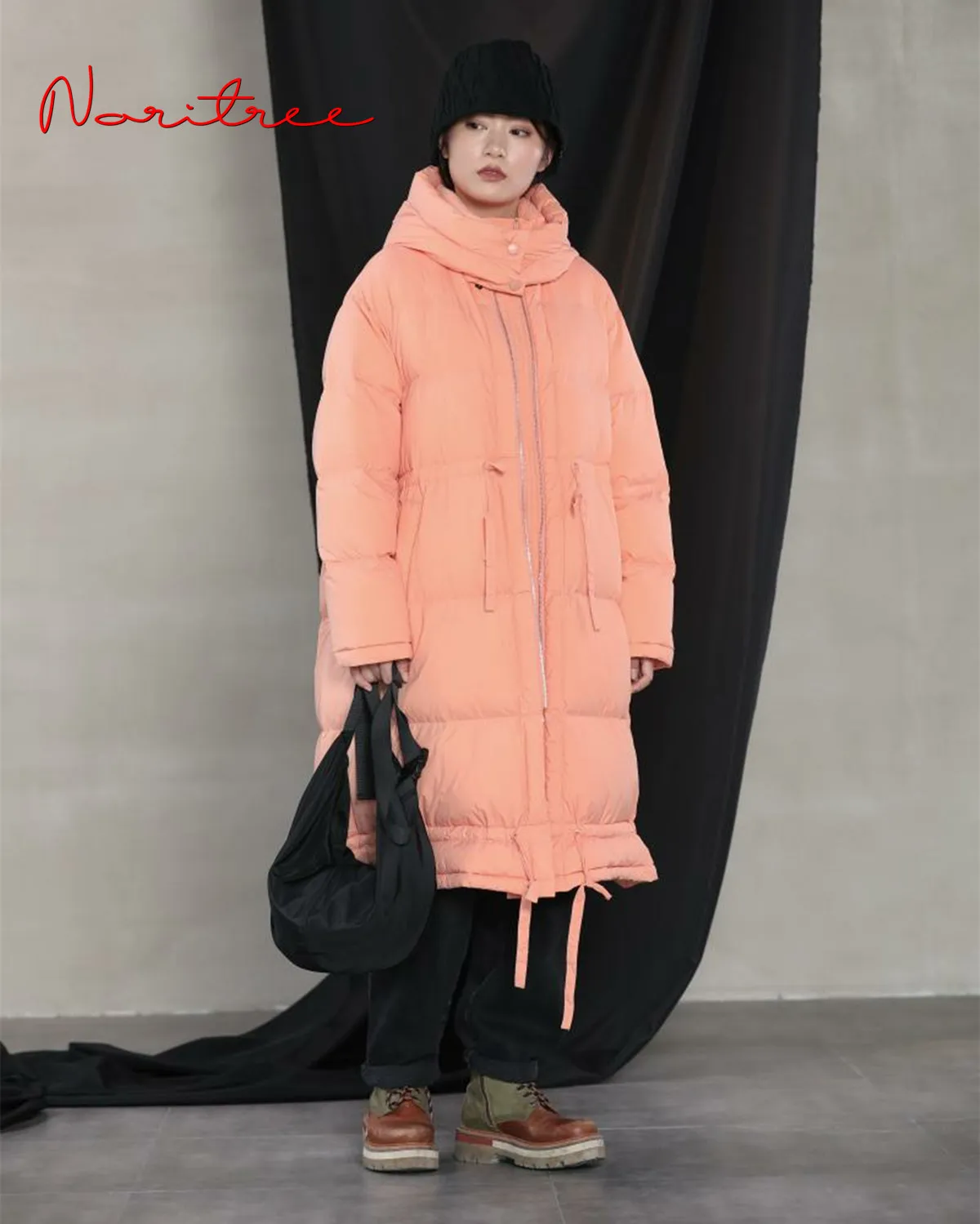 

Chinese Long Duck Down Filling Coats Down Jackets Winter Fashion Literary style Coats Female Thick Warm Parkas wy541
