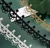 2 Yards High quality Water Soluble Gold Lace Trim Braid Lace DIY Garment Accessories Embroidery Fabric Lace Trims 15mm ► Photo 3/4