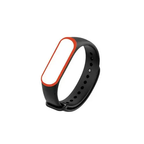 For Mi Band 4 Strap Wrist Strap for Xiaomi Miband 4 Dual Color Silicone for Watch Accessories for Sport Replacement Strap - Цвет: 6