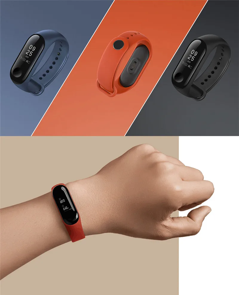 รูปสินค้า ซิลิโคนสายรัดข้อมือ Mi Band 5/6/7