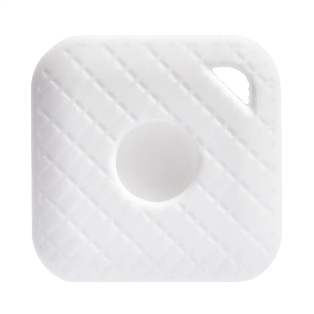 Силиконовый чехол с защитой от царапин, контейнер для хранения наушников, брелок для поиска ключей, защитный чехол для плитки Pro, bluetooth-трекер - Цвет: White