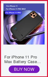 Батарея чехол для iphone 11 Pro Max Магнитная Беспроводная зарядка батареи для iphone 11 2 в 1 внешняя задняя упаковка батарея Чехол