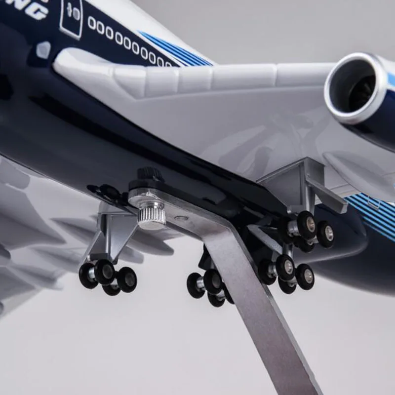 47 см самолет 1/150 масштаб воздуха Boeing B747 самолет международной авиационной модели W проблесковый маячок& колесо литья под давлением пластиковые смолы самолет