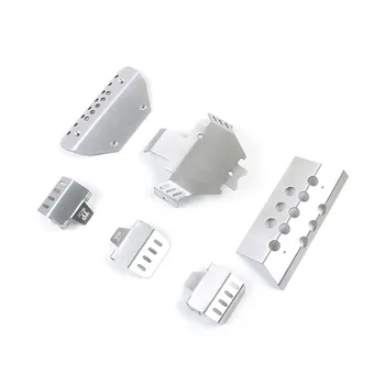 

Stainless Steel Anti-collision Plate Front Rear Guard Chassis Armor for TRAXXAS TRX6 G63 RC Car Upgrade Parts Protective Plate