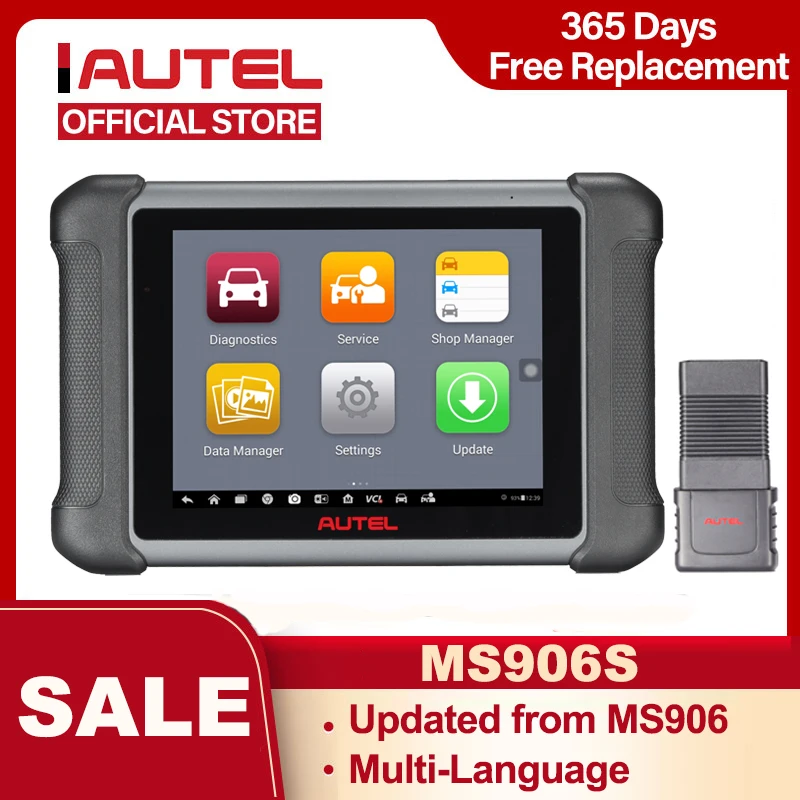 Autel MaxiSys MS906S Car Diagnostic Scanner ECU Coding OBD2 Newest Automotive Diagnose Bi-Directional Control | Автомобили и