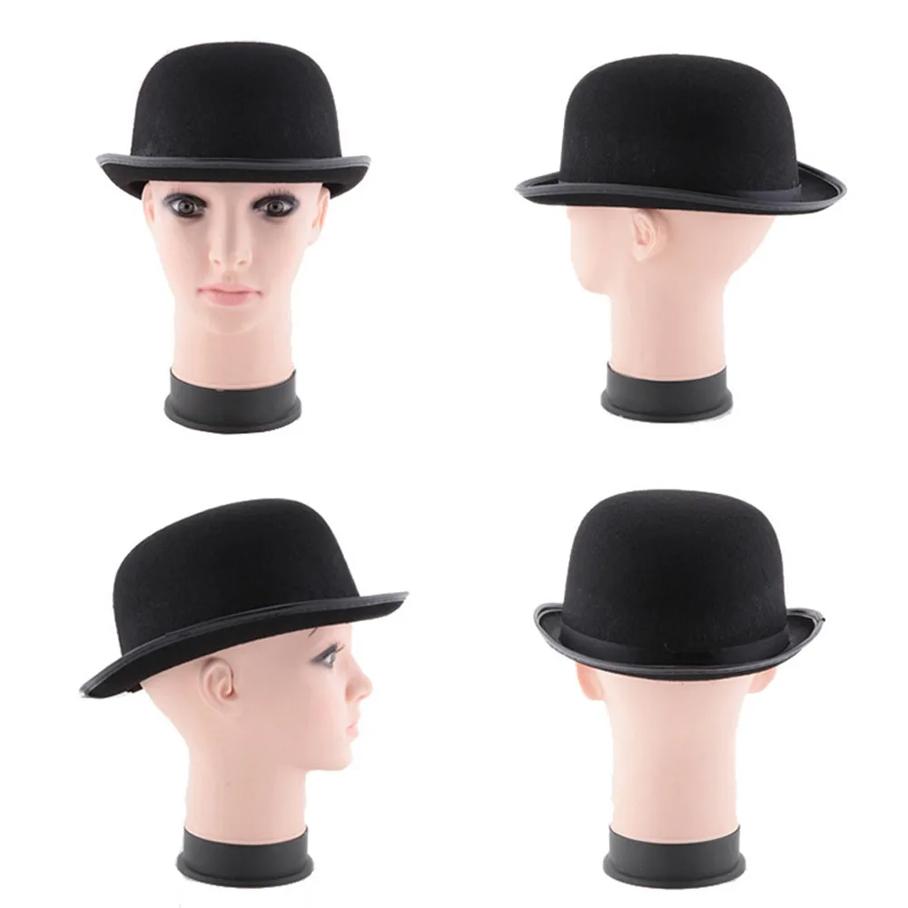 Magician hat Kids Boy Girl Black Top Hat Magician Hats Fancy Dress Halloween Cosplay Halloween Hat Jazz Hat black magic prop