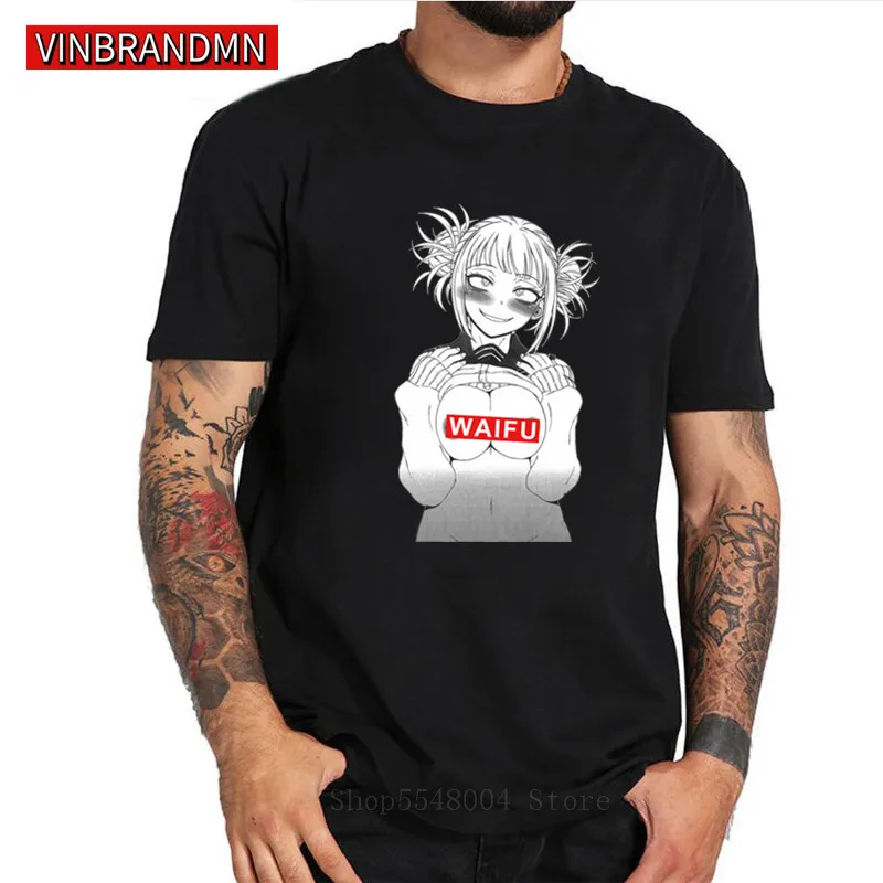 Хит продаж рубашка из материала Лолита Waifu Otaku Lewd Girl аниме Ahegao для взрослых