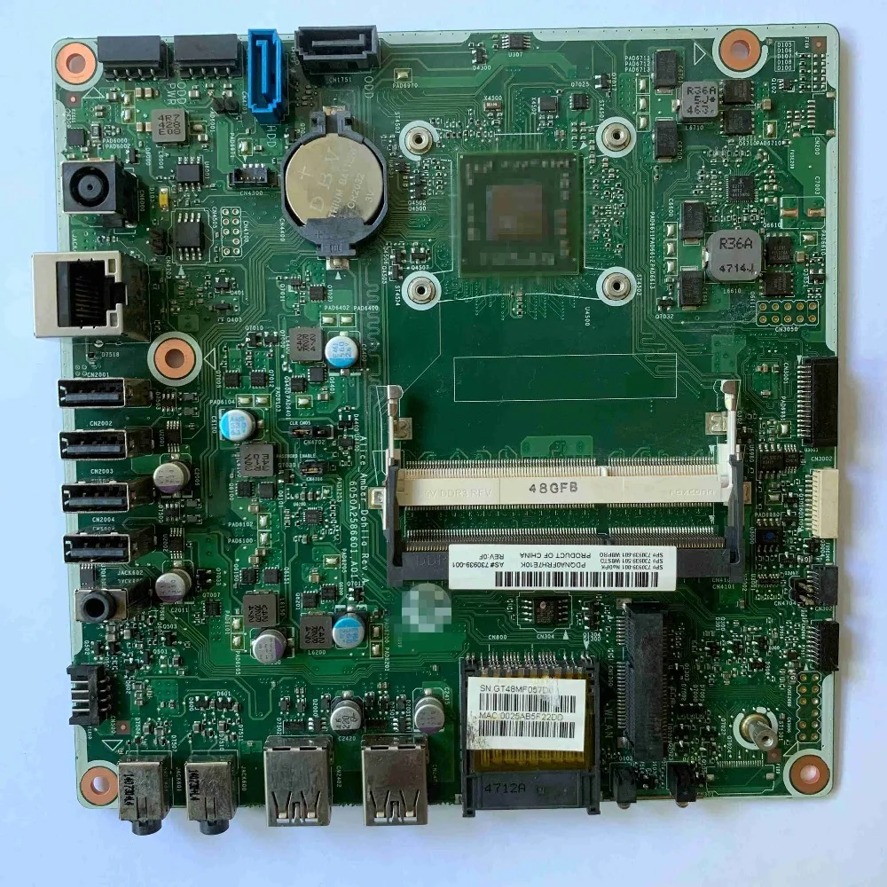 novo para hp pavilion para amd motherboard