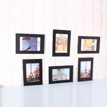 

Frame Clip Paper Photo Vintage With Hemp Rope Kraft Hanging Combination Photo Wall 10 Sheets