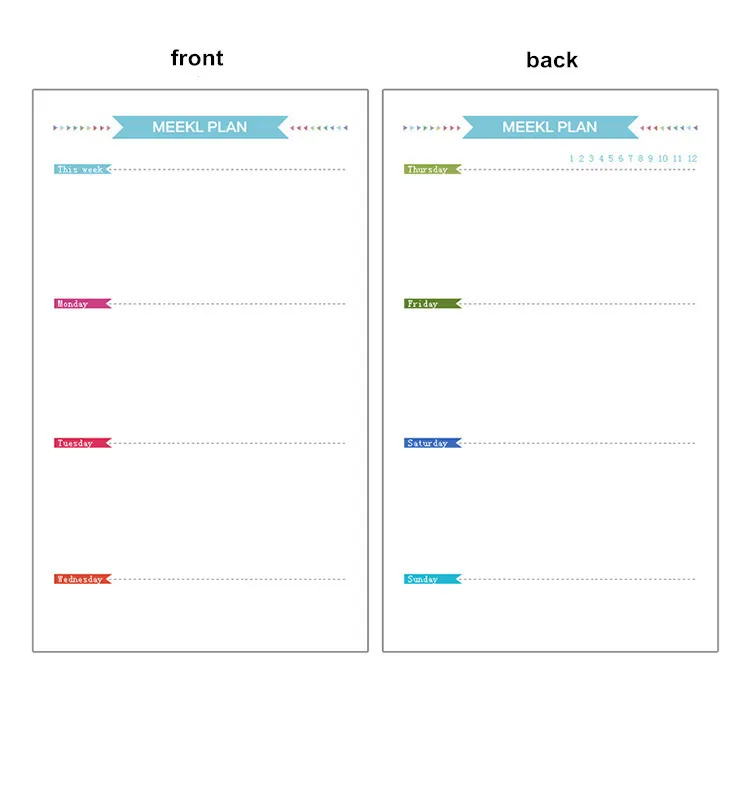 Laser Engraved Notebook Planner & Organizer - Premium Office Supplies Journal