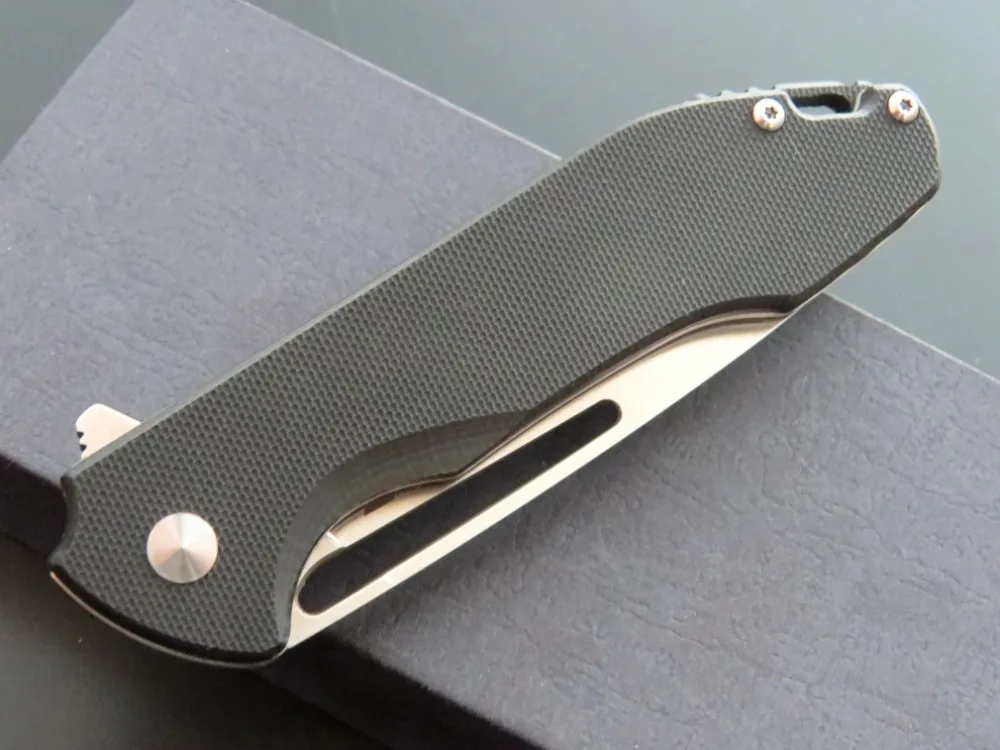EF66 складной карманный нож D2 стальное лезвие+ G10 Ручка шарикоподшипник нож охотничий кемпинг Фруктовый нож Открытый EDC инструмент