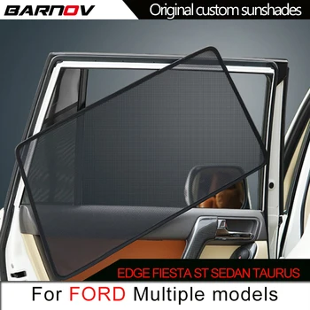

Car Special Magnetic Curtain Window SunShades Mesh Shade Blind Original Custom For Ford Edge Explorer Taurus Fiesta-ST