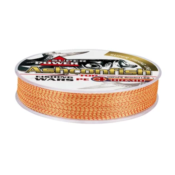 Best Spot fishing line 4 Strand 100M 300M braided fishing line Fishing Lines cb5feb1b7314637725a2e7: White and Red|Yellow and Red 