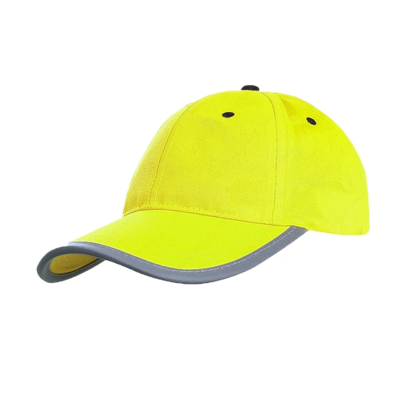 Новое поступление яркая дышащая бейсбольная кепка Солнцезащитная Светоотражающая безопасная шляпа головной убор для спорта на открытом воздухе - Цвет: QJ2437Y