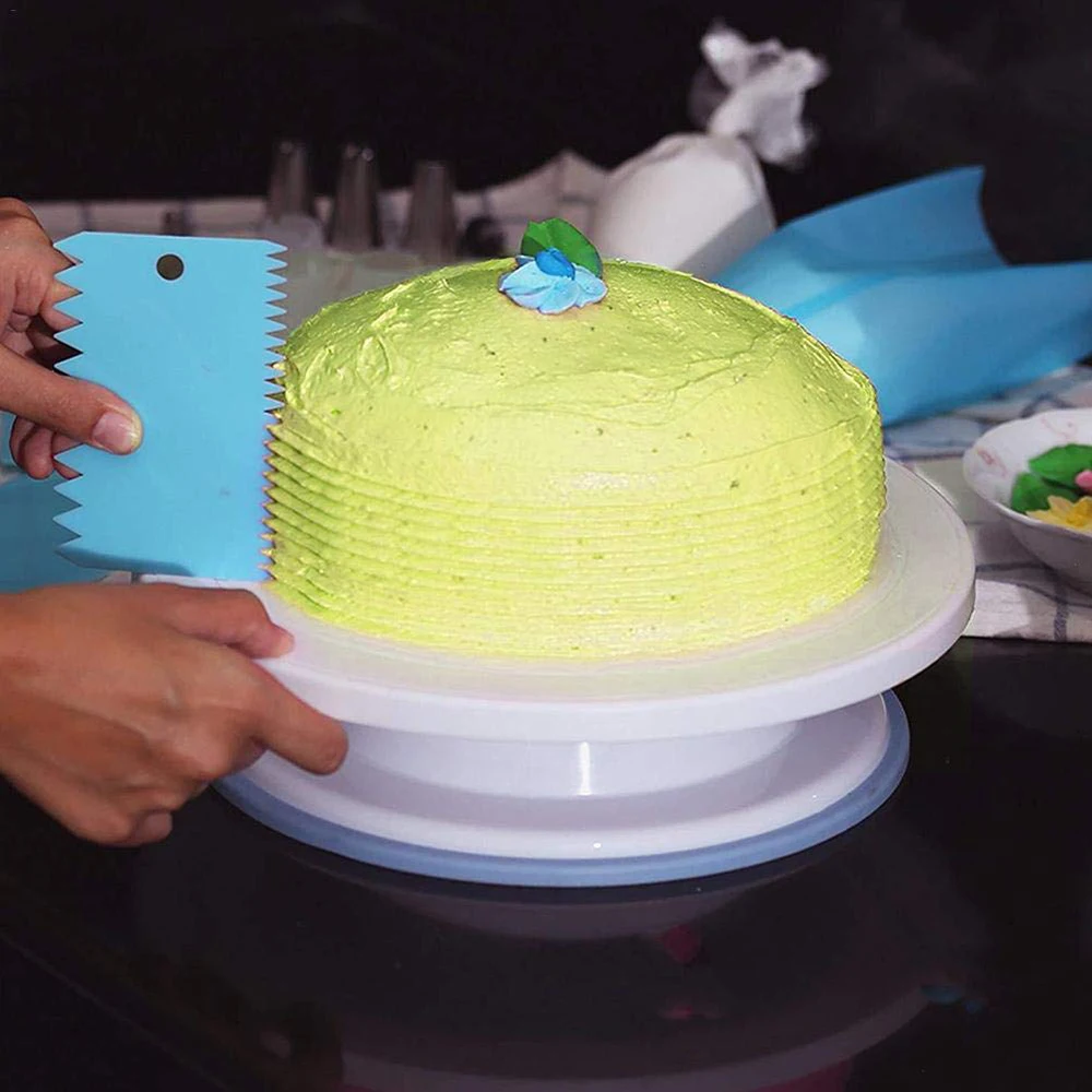 Cakedecoration принадлежности для украшения торта из нержавеющей стали поворотный стол