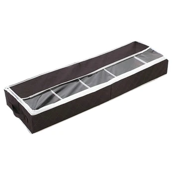 

Shoe Storage Box Bins Wardrobe Zipper Organizer Drawers Shoes Boxes Bag Household Products Home Organization Accessories Items