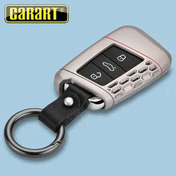 

For Volkswagen 2019 CC Passant B8l B8 Variant Zinc-metal key case metal protective package to change decorative accessories