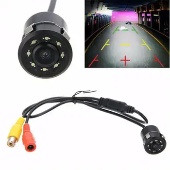

Car Universal 18.5led Punch With Light Reversing Image Hd Infrared Rear View Camera