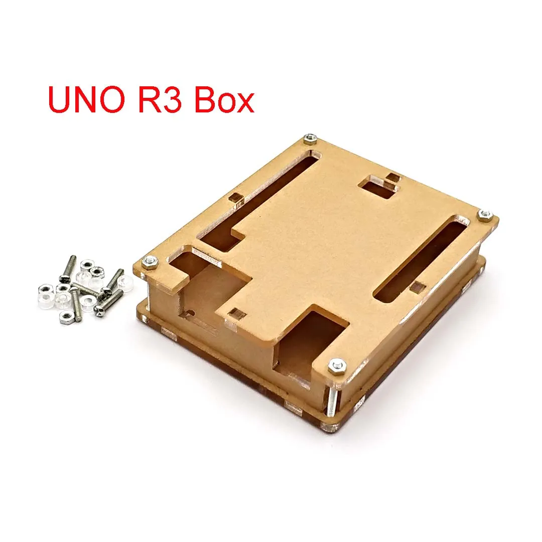 Чехол Uno R3 прозрачный акриловый чехол для Arduino UNO | Электроника