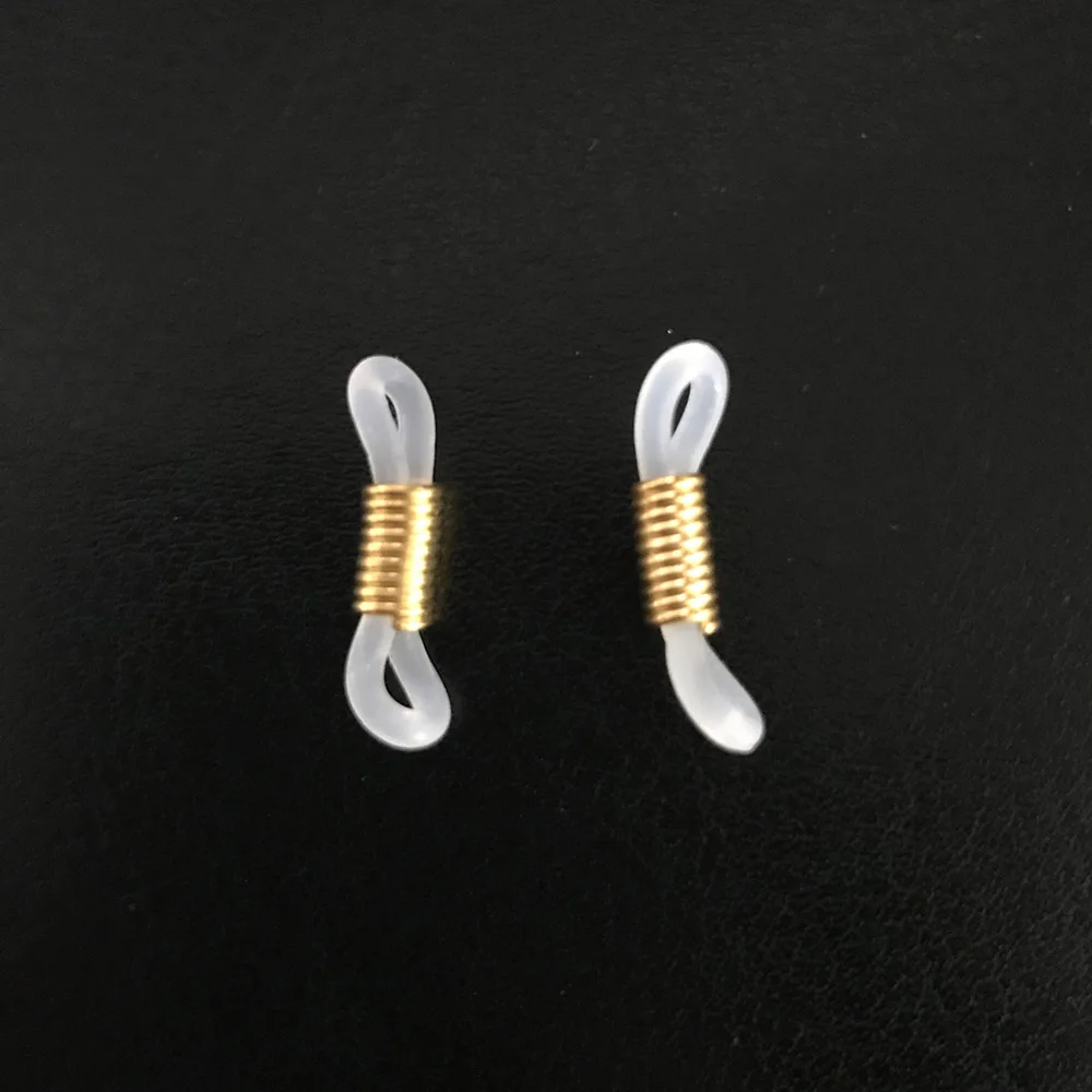 Skyrim 20pcs Glasses Chain Silicone Rubber Ring Non Slip DIY Connector Strap Eyelets Rope Sunglasses Cord Accessory glasses chain