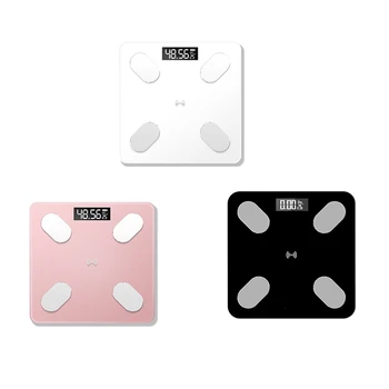 

Bluetooth Scales Body Weight Bathroom Scale Smart Backlit Display Scale Body Weight Water Muscle Mass BMI