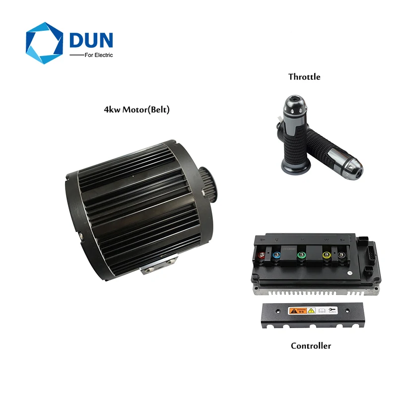 US $569.00 100kmh 4000W Peak 10kw QS138 90H Mid Drive Motor With VOTOL EM150 Controller Powertrain For Adult Electric Motorcycle