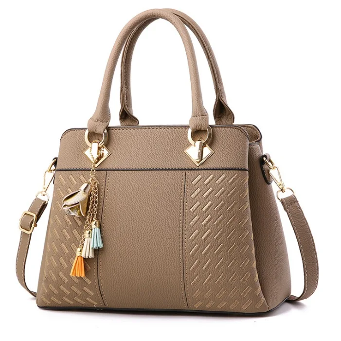 Новые роскошные сумки, женские сумки, дизайнерские сумки для женщин, женские сумки через плечо, дизайнерские сумки, высокое качество, сумка для покупок - Цвет: Хаки